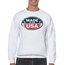 Vintage Made in USA Badge Men's Sweatshirt
