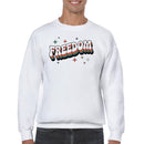 Retro Freedom Groovy Rainbow Men's Sweatshirt