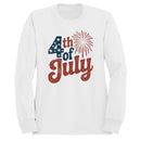 4th of July Fireworks Retro Men's Sweatshirt