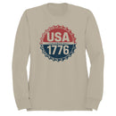 USA Since 1776 Vintage Patriotic Men's Sweatshirt