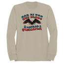God Bless America Patriotic Eagle Men's Sweatshirt