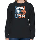 USA Bald Eagle Patriotic Women's Sweatshirt