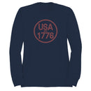 USA EST 1776 Patriotic Vintage Men's Sweatshirt