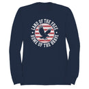 Land of the Free Brave Eagle Men's Sweatshirt