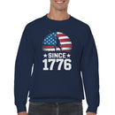 Patriotic Since 1776 American Heritage Men's Sweatshirt