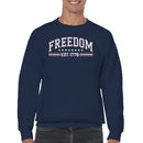 Freedom EST. 1776 Patriotic Men's Sweatshirt