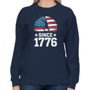 Patriotic Since 1776 American Heritage Women's Sweatshirt