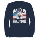 Bald Is Beautiful American Eagle Pride Women's Sweatshirt
