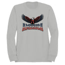 America Bald Eagle Patriotic Art Men's Sweatshirt