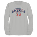 America 76 Patriotic Stars Retro Men's Sweatshirt