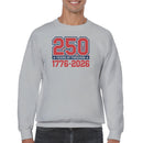 250 Years of Freedom 1776-2026 Men's Sweatshirt