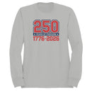 250 Years of Freedom 1776-2026 Men's Sweatshirt
