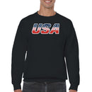 USA Patriotic Stars & Stripes Men's Sweatshirt