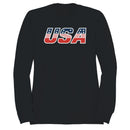 USA Patriotic Stars & Stripes Men's Sweatshirt