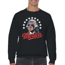 'Merica Patriotic Retro George Washington Men's Sweatshirt