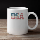 USA Distressed American Flag Unisex Mug