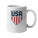USA Shield Red Blue American Emblem Unisex Mug