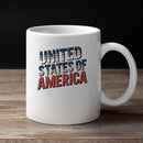 United States of America Distressed Unisex Mug