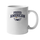 Proud American Bald Eagle Emblem Unisex Mug