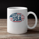 Made in USA Vintage Flag Design Unisex Mug