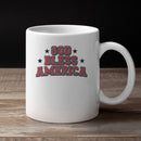 God Bless America Patriotic Stars Unisex Mug