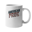 American Pride Distressed Flag Graphic Unisex Mug