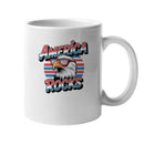 America Rocks Eagle Sunglasses Retro Unisex Mug