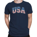 USA Patriotic Stars & Stripes Men's T-shirt