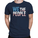We The People Patriotic American Flag Men's T-shirt