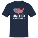 United We Stand American Flag Map Men's T-shirt