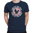 Land of the Free Brave Eagle Men's T-shirt