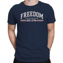 Freedom EST. 1776 Patriotic Men's T-shirt