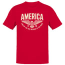 America Land of the Free 1776 Eagle Men's T-shirt