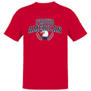 Proud American Bald Eagle Emblem Men's T-shirt