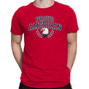 Proud American Bald Eagle Emblem Men's T-shirt