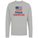 Proud American Flag Women's Patriotic Long Sleeve