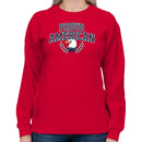 Proud American Bald Eagle Emblem Women's Sweatshirt