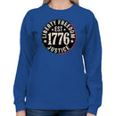 Liberty Freedom Justice EST 1776 Vintage Women's Sweatshirt
