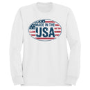 Made in USA Vintage Flag Women's Sweatshirt