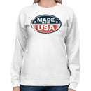 Vintage Made in USA Badge Women's Sweatshirt