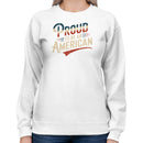 Proud To Be An American Vintage Women's Sweatshirt