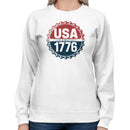USA Since 1776 Vintage Patriotic Women's Sweatshirt