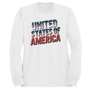 United States of America Distressed Women's Sweatshirt