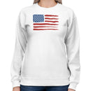 American Flag Nurse Life Patriotic Women's Sweatshirt