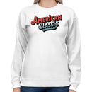 American Classic Retro Typography Women's Sweatshirt