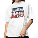 USA Distressed Design Women's T-shirt