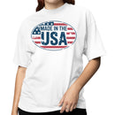 Made in USA Vintage Flag Women's T-shirt