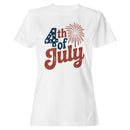 4th of July Fireworks Retro Women's T-shirt