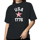 USA 1776 Patriotic Star Women's T-shirt