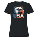 USA Bald Eagle Patriotic Women's T-shirt